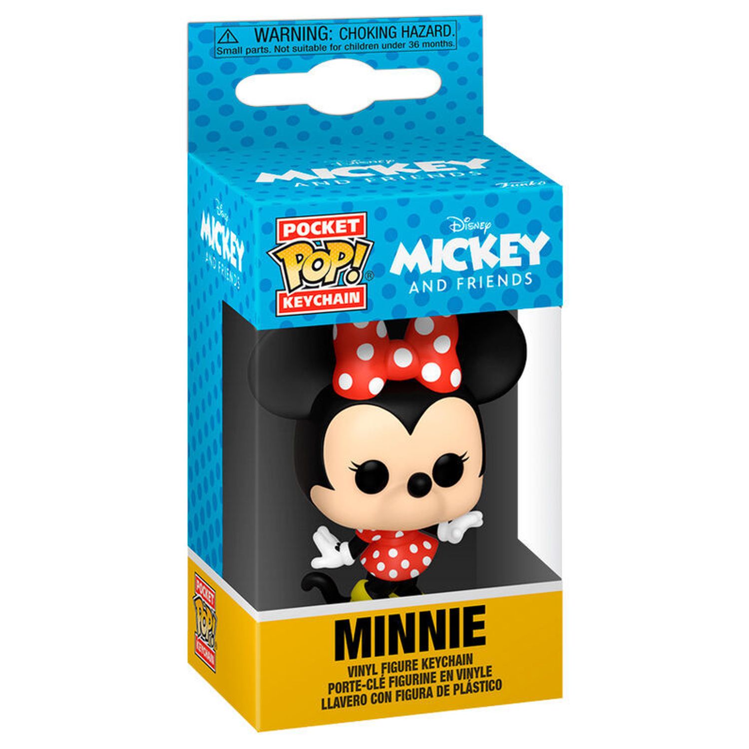 Breloc Funko Pocket POP! Disney Classics Minnie Mouse, 4 cm fotografia produsului View 3 L