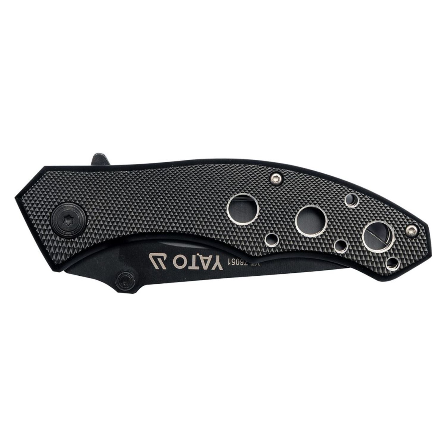 Briceag pliabil negru Yato YT-76051 fotografia produsului View 2 L