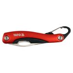 Cutit pliabil tip breloc Yato YT-76050 fotografia produsului View 2 S