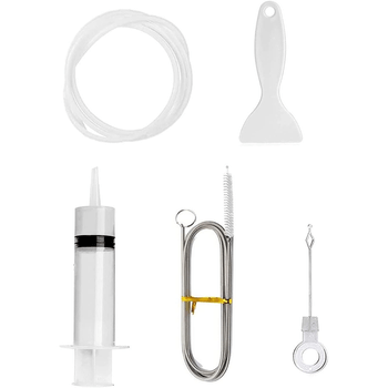 Kit Instrumente Pentru Curatarea Frigiderului, Indepartare A Blocajelor Pentru Gaurile De Scurgere, Spirala De - 0710594322708
