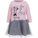 Rochie fete, Disney Minnie, Roz/Gri, 18 luni fotografia produsului View 5 S