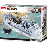 Set de constructie, Sluban, Nava de Marina Militara, 182 piese fotografia produsului