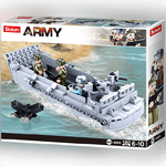 Set de constructie, Sluban, Nava de Marina Militara, 182 piese fotografia produsului View 3 S