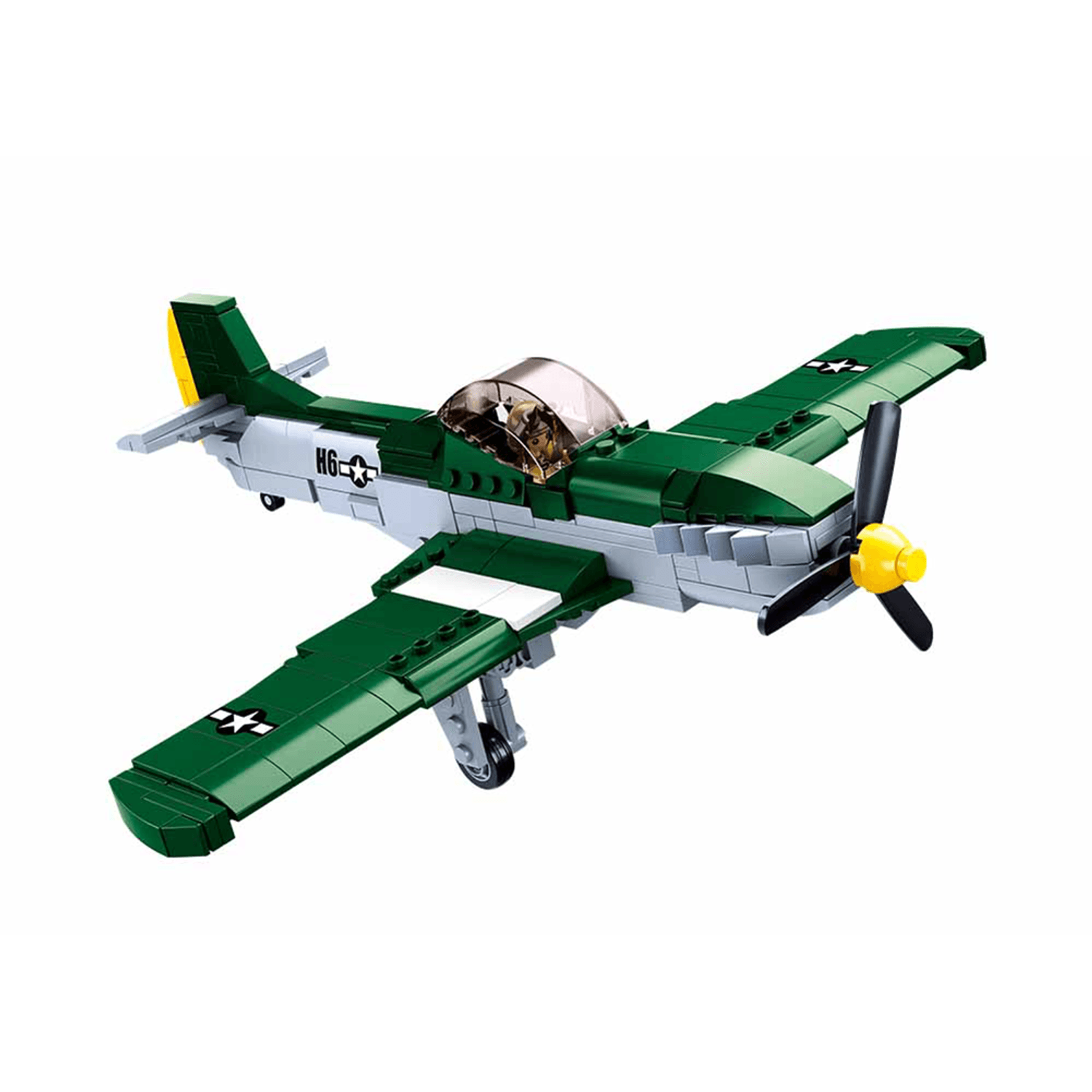 Set de constructie, Sluban, Avion Militar, 323 piese fotografia produsului View 5 L