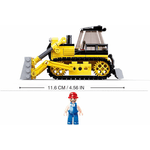 Set de constructie, Sluban, Buldozer 231 piese fotografia produsului View 3 S