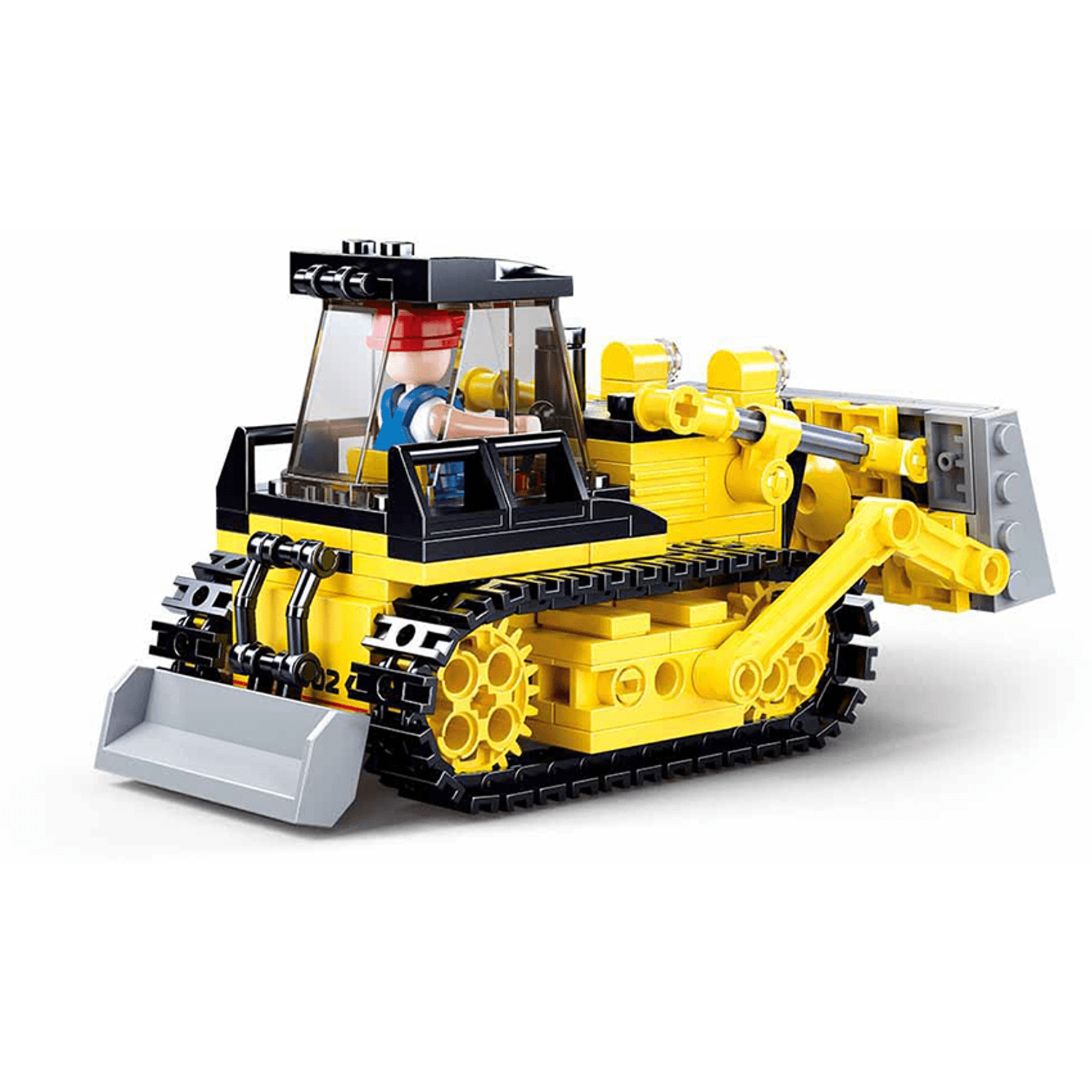 Set de constructie, Sluban, Buldozer 231 piese fotografia produsului View 5 L