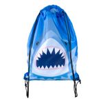 Ghiozdan tip rucsac pentru copii, imprimeu marin, 43x34.5 cm, albastru fotografia produsului