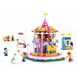 Set de constructie, Sluban, Carrousel, 762 piese fotografia produsului View 2 S