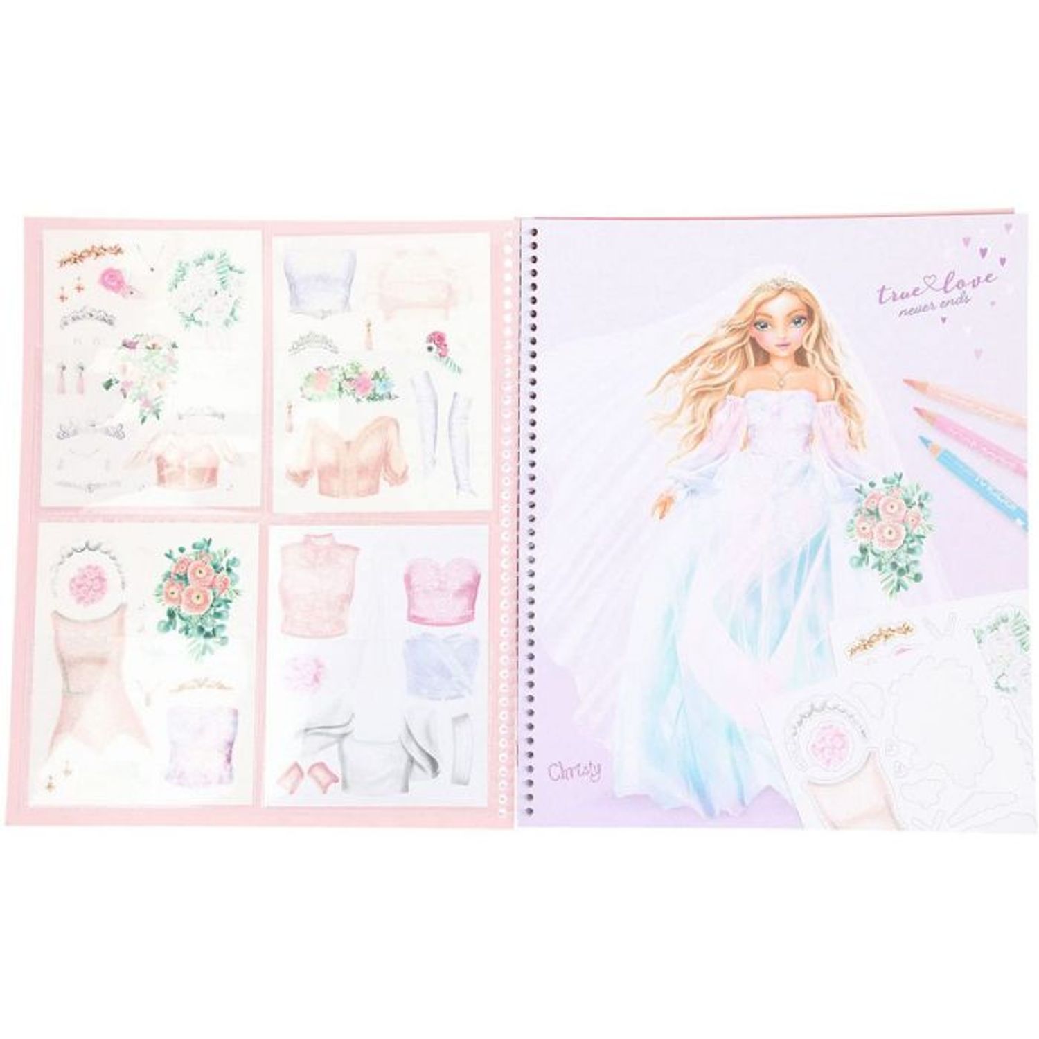 Carte Colorat Wedding Top Model fotografia produsului View 5 L