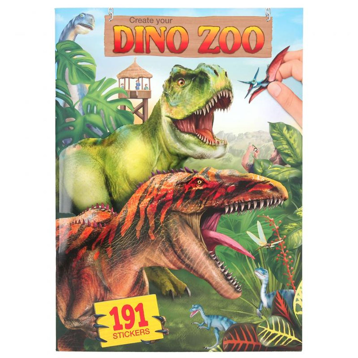 Carte Colorat Zoo Dino World fotografia produsului