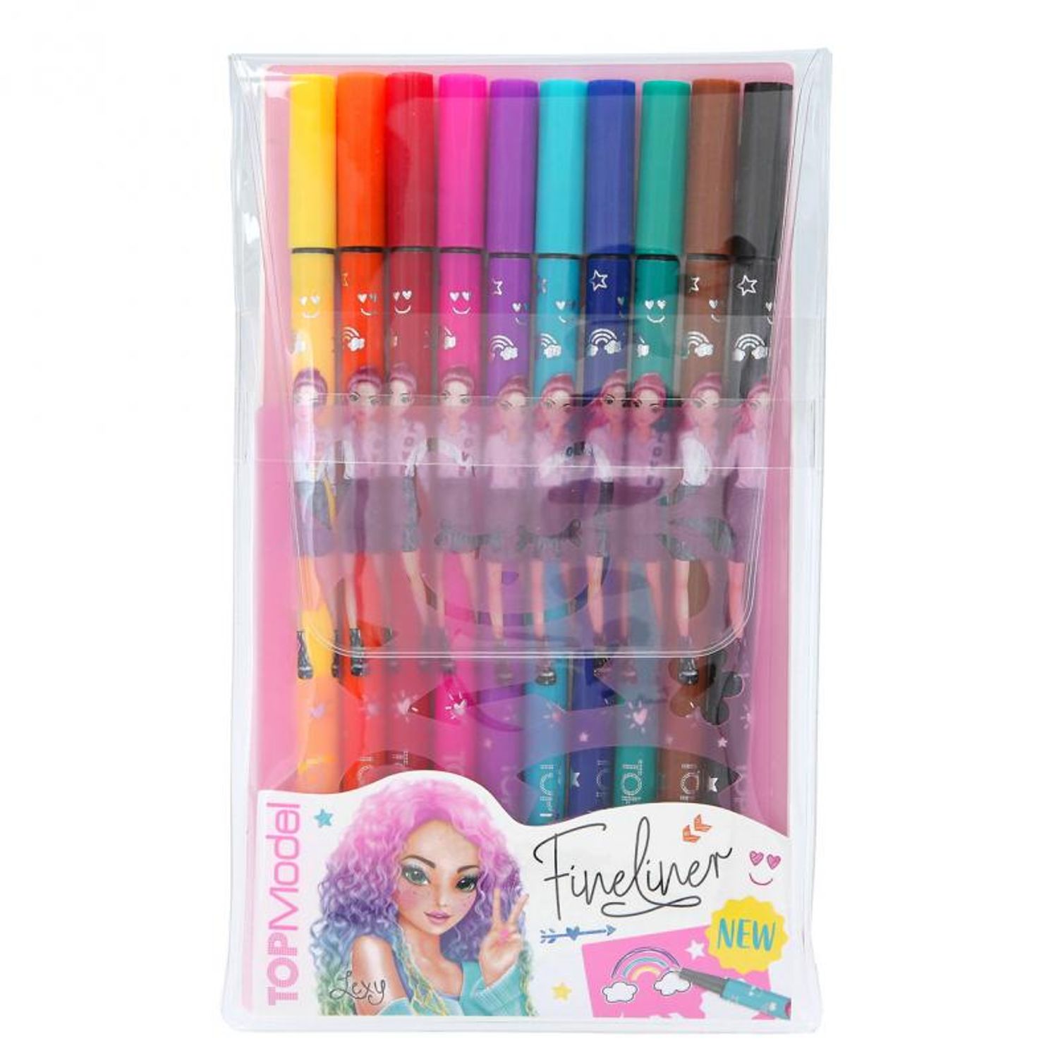 Fineliner Set 10 bucati Top Model fotografia produsului