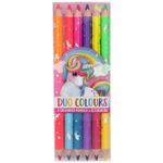 Set Creioane Colorate Duo 6 bucati Ylvi fotografia produsului