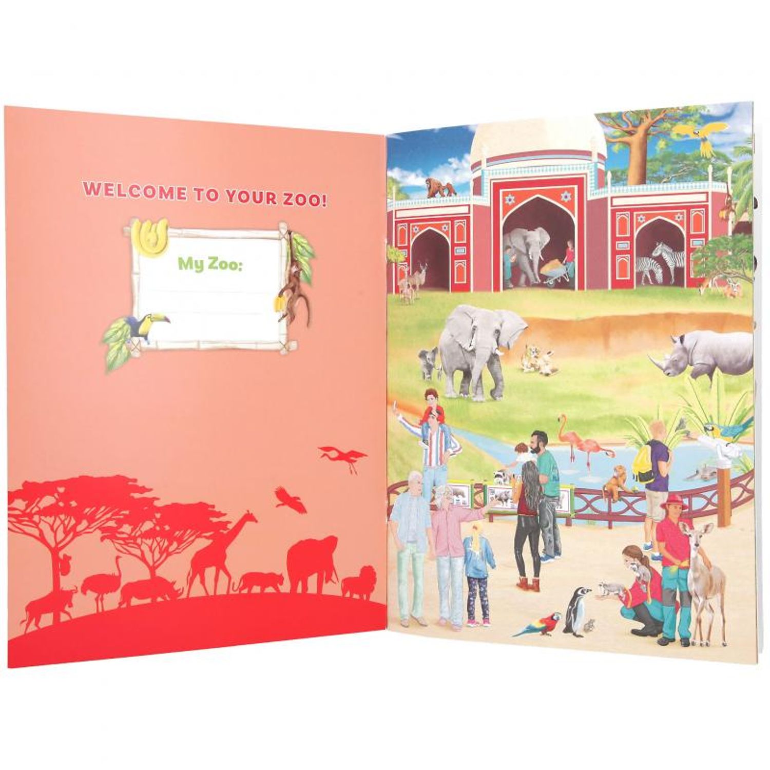 Carte Colorat Zoo Trends fotografia produsului View 2 L