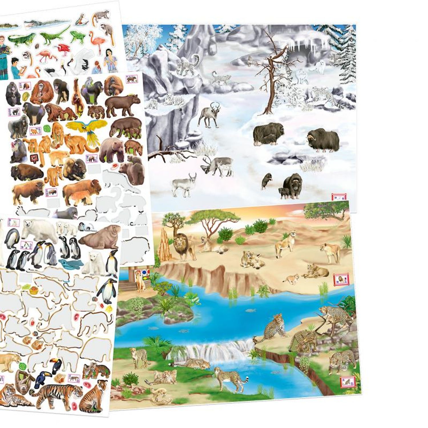 Carte Colorat Zoo Trends fotografia produsului View 4 L