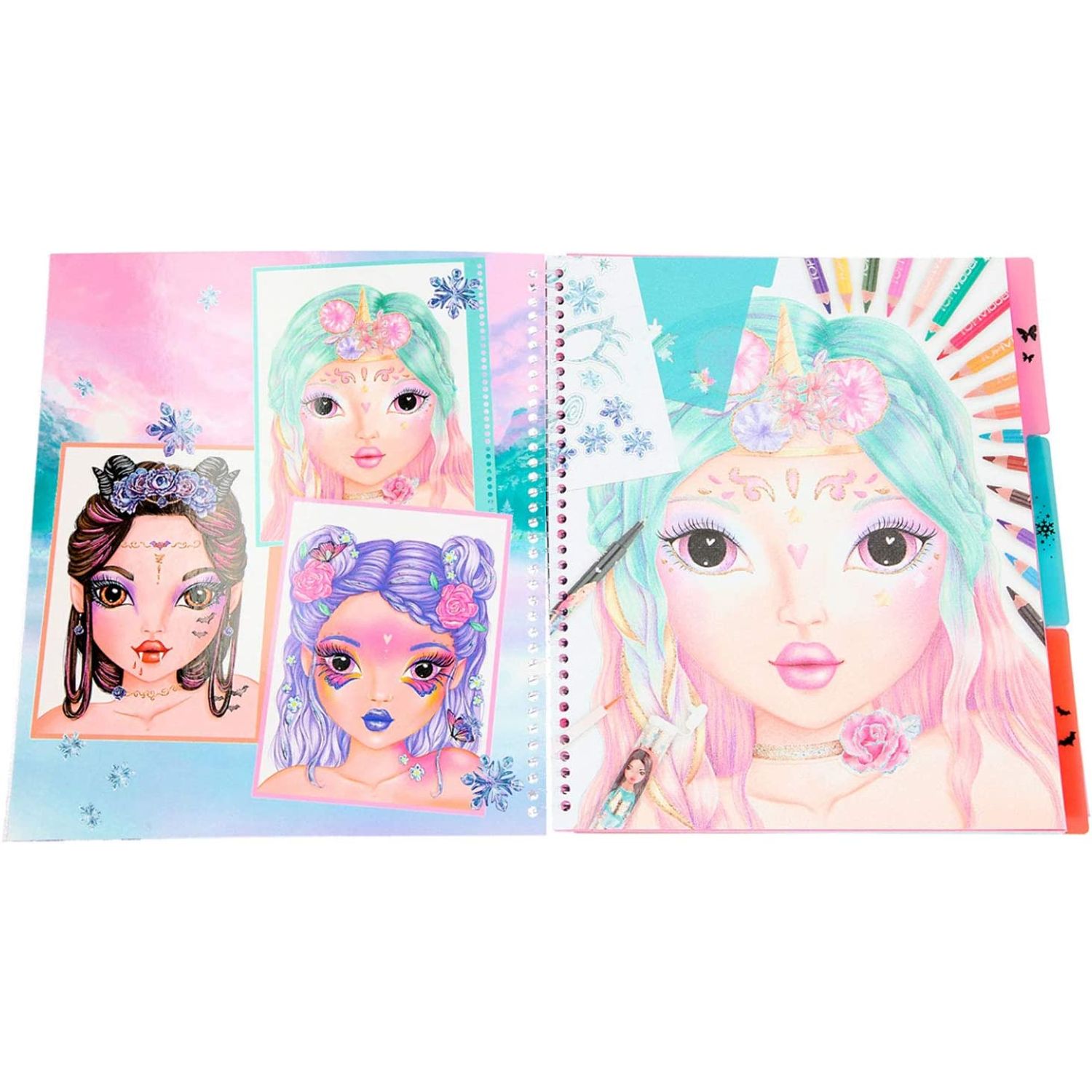 Album Sticker Iceprincess Fantasy Model fotografia produsului View 4 L