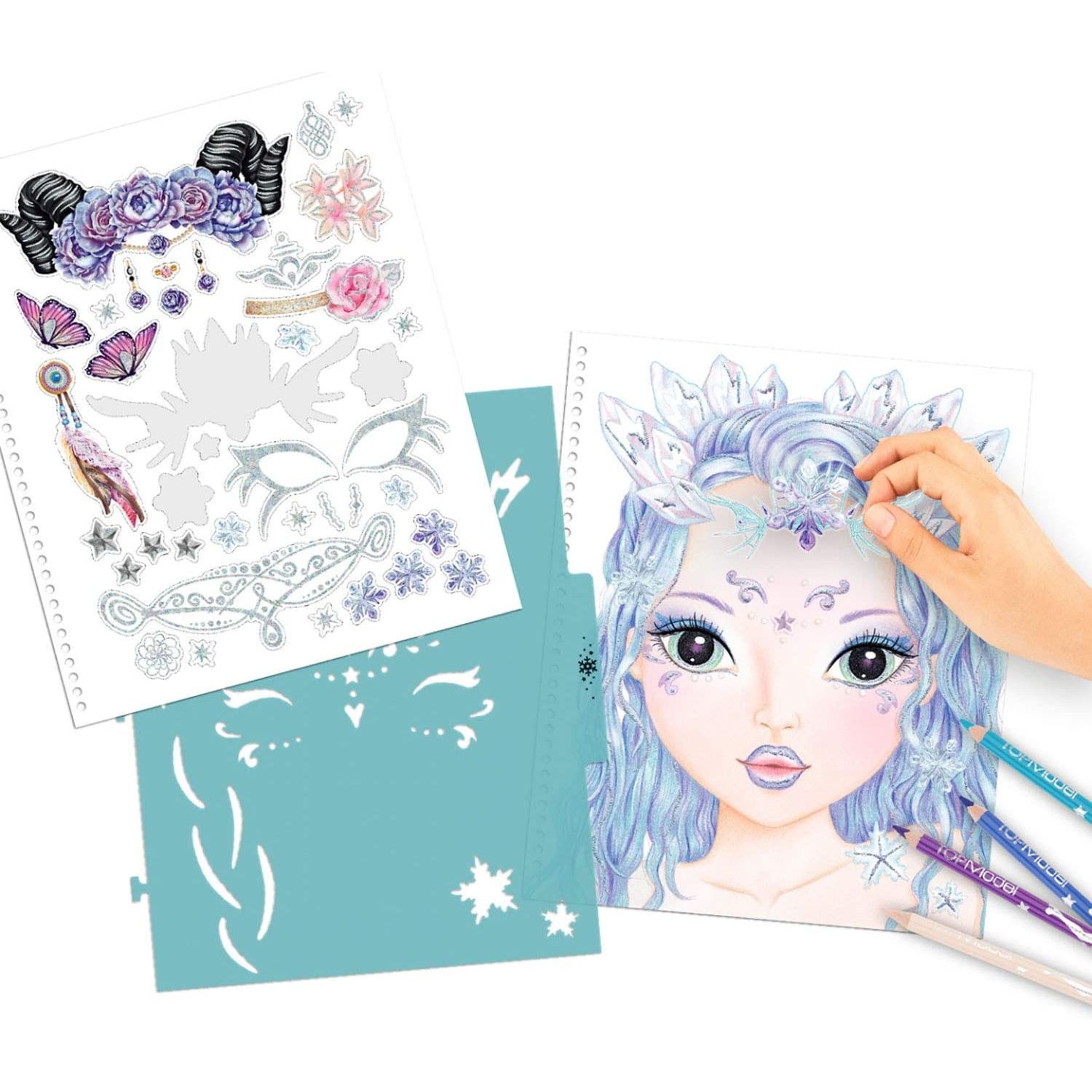 Album Sticker Iceprincess Fantasy Model fotografia produsului View 5 L
