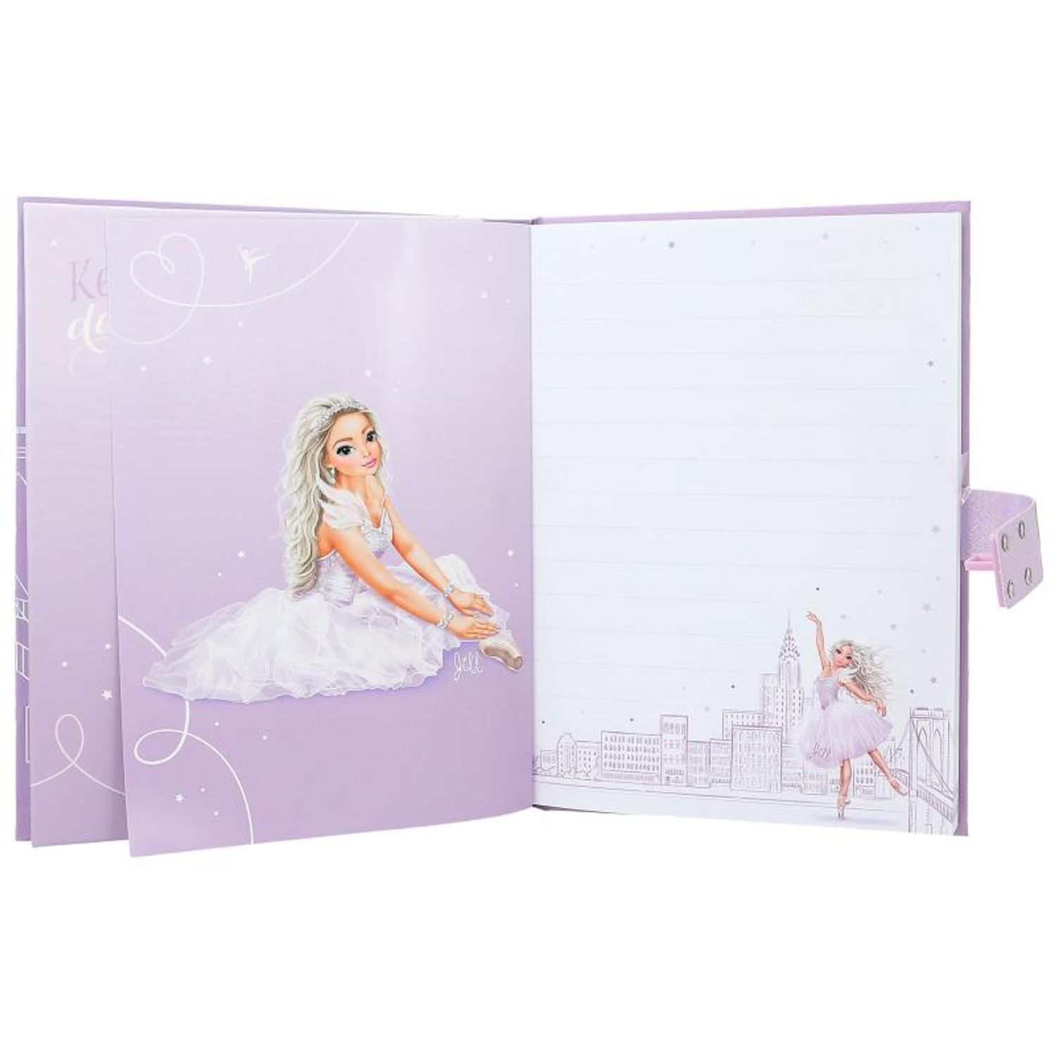 Jurnal Cod Ballet TOPModel fotografia produsului View 3 L