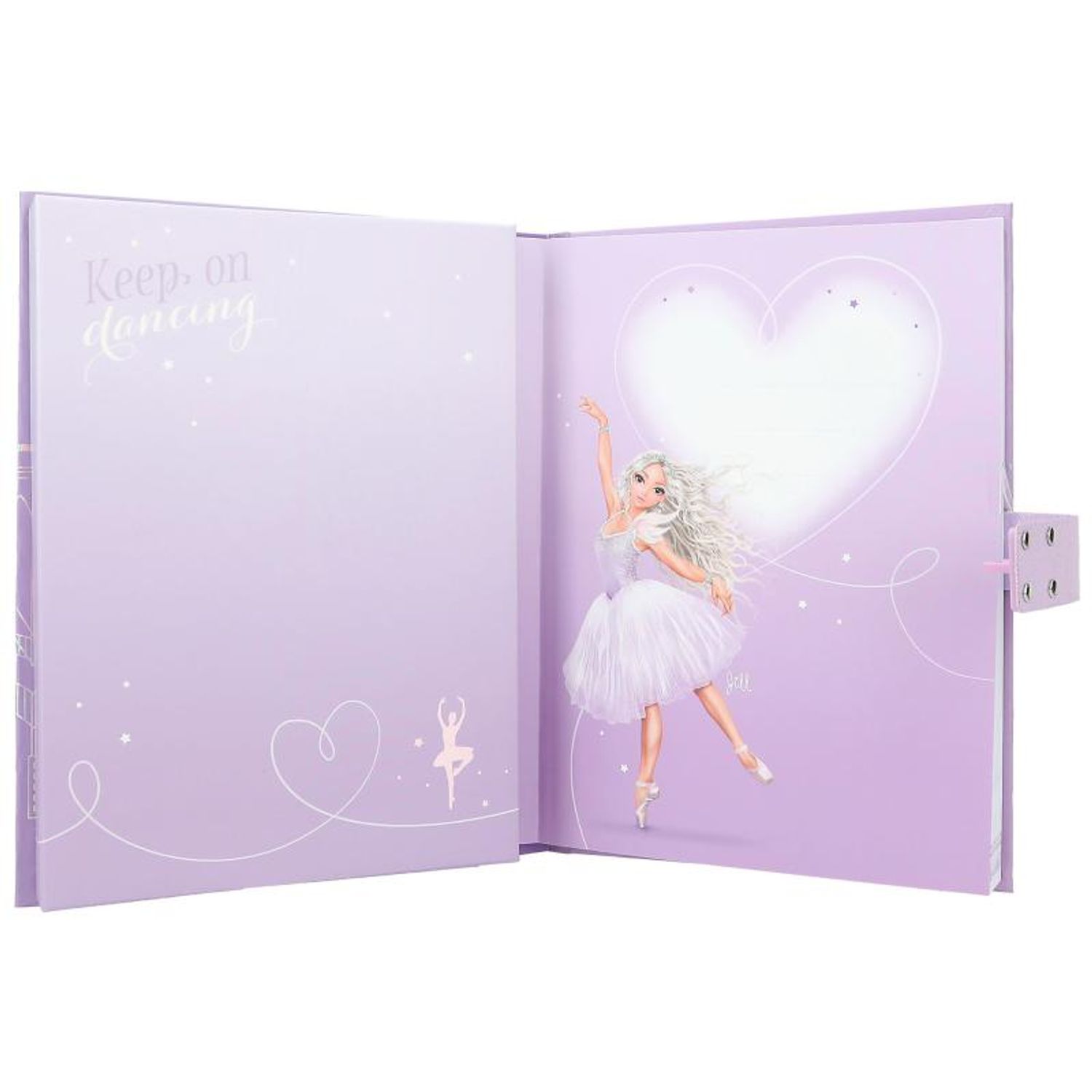Jurnal Cod Ballet TOPModel fotografia produsului View 2 L