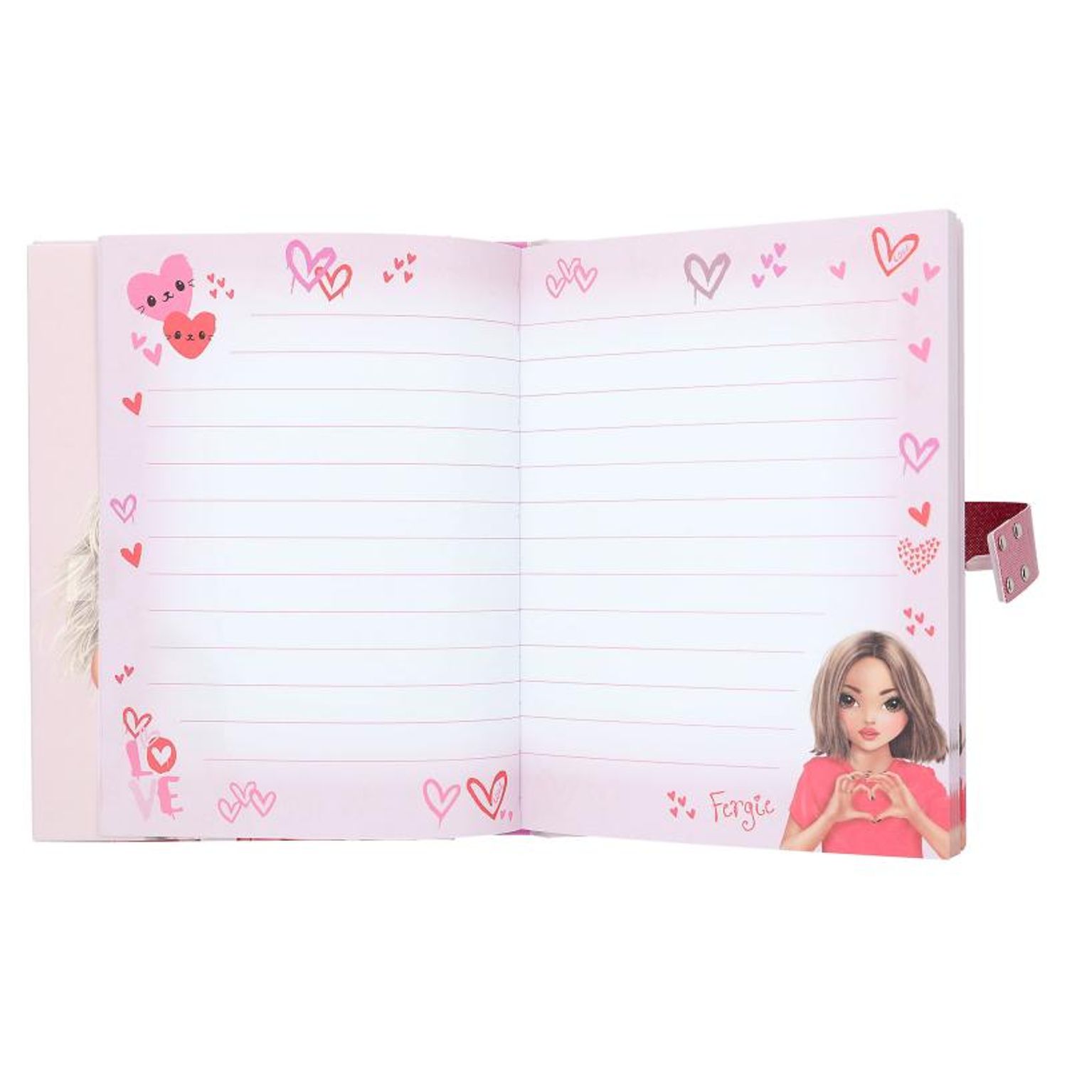 Jurnal Cod One Love TOPModel fotografia produsului View 3 L