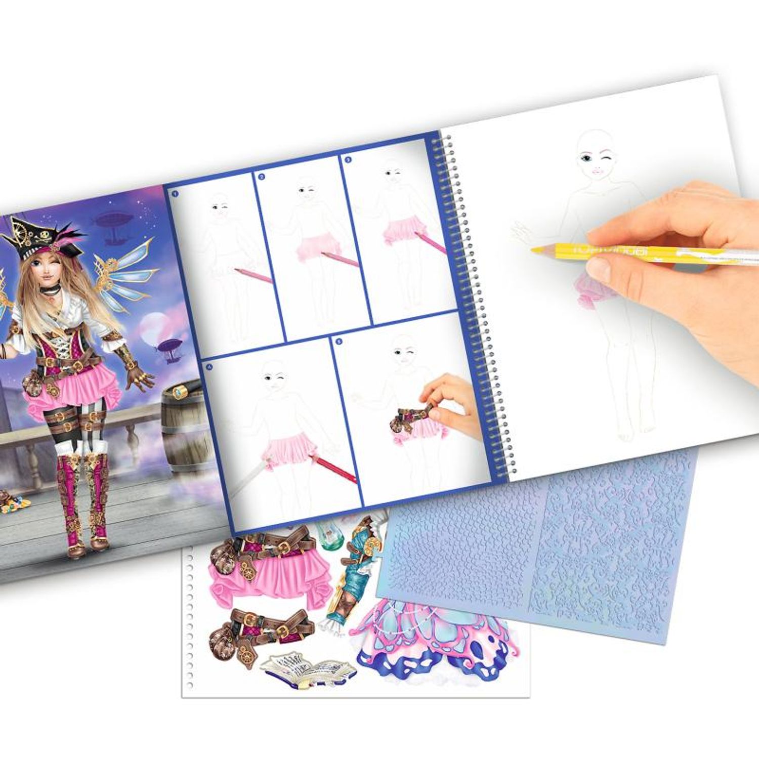 Carte Colorat Fantasy TOPModel fotografia produsului View 5 L