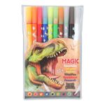 Magic Marker Set 9 bucati Dino World fotografia produsului