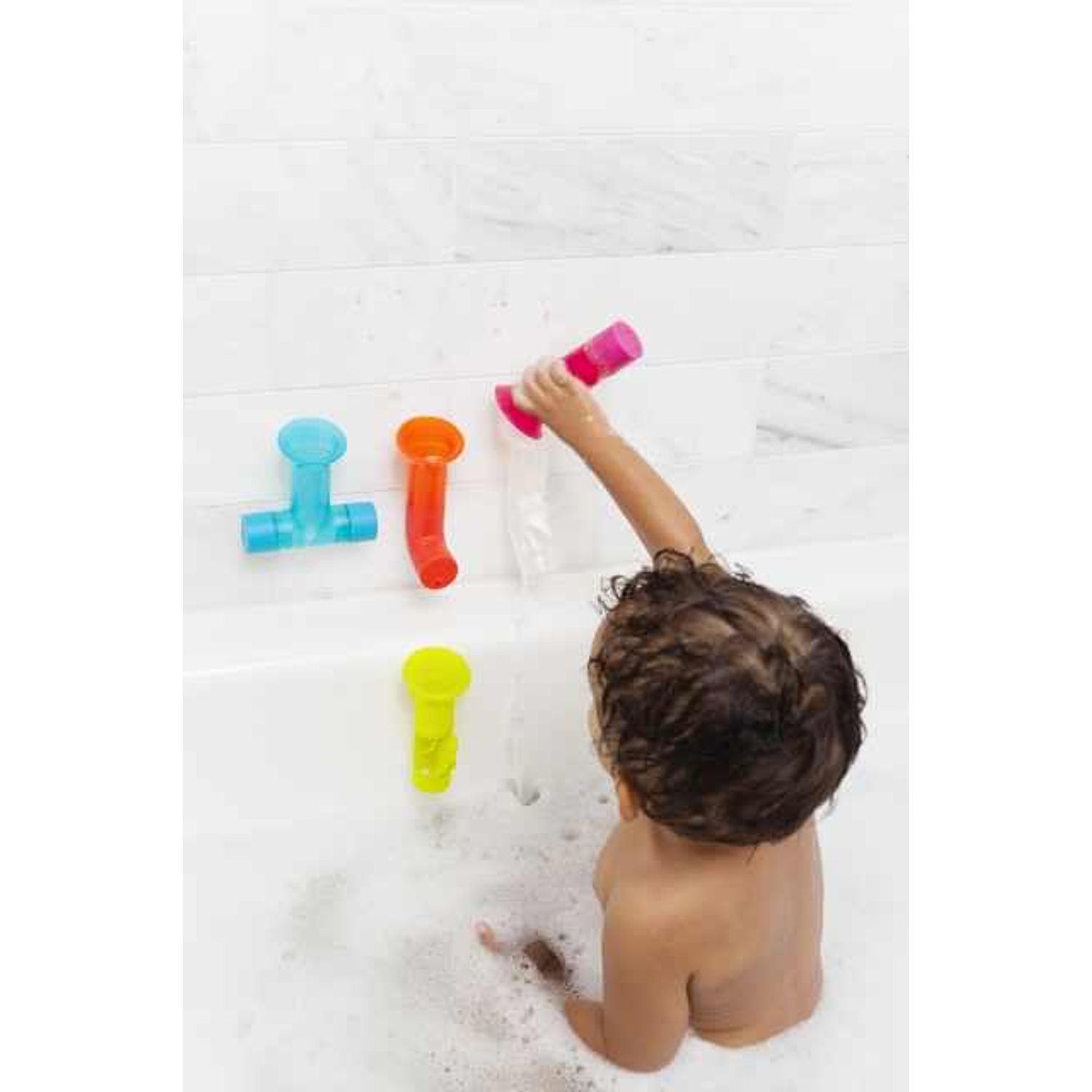Set 5 jucarii de baie Pipes, Boon, Multicolor fotografia produsului View 2 L