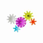 Set 5 jucarii de baie de construit Cogs, Boon, Multicolor fotografia produsului