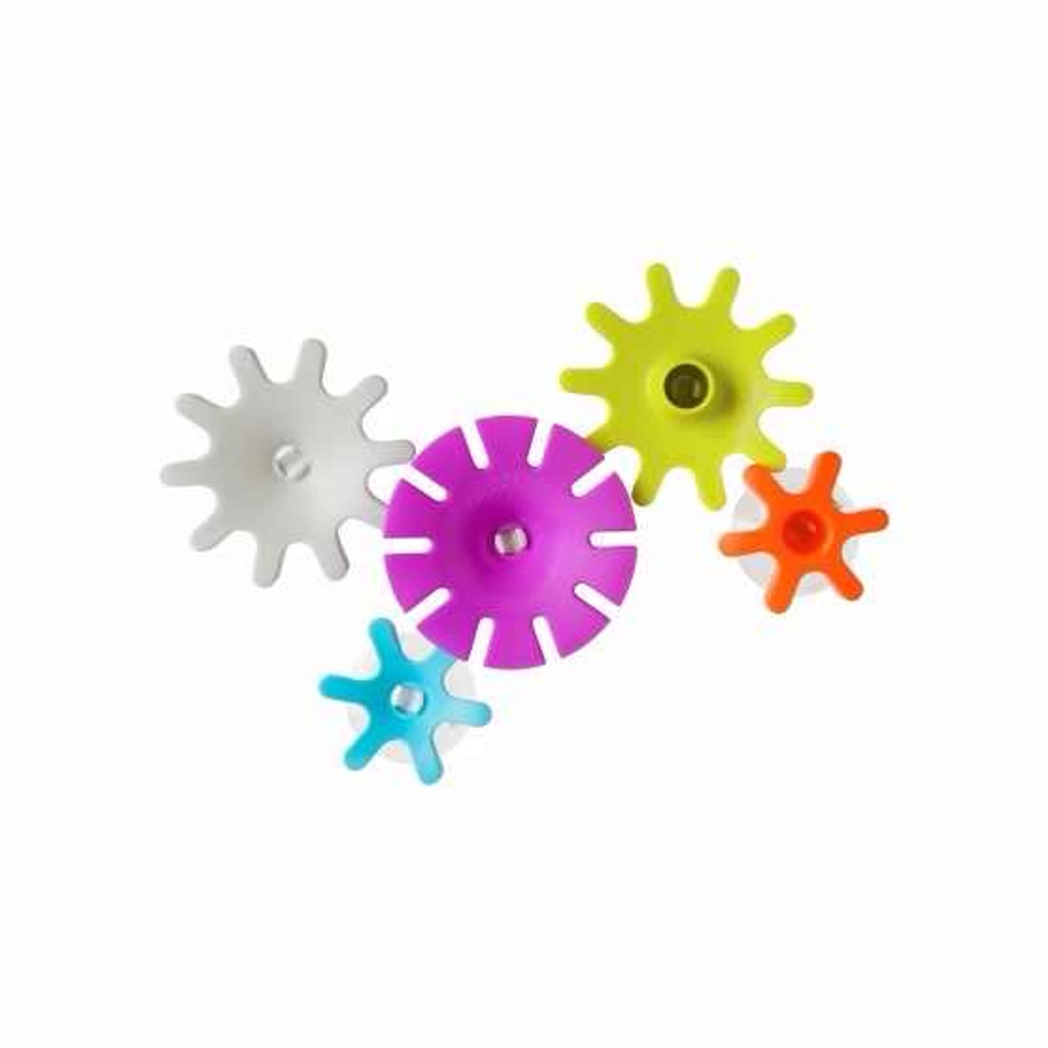 Set 5 jucarii de baie de construit Cogs, Boon, Multicolor fotografia produsului