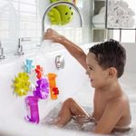 Set 5 jucarii de baie de construit Cogs, Boon, Multicolor fotografia produsului View 3 S
