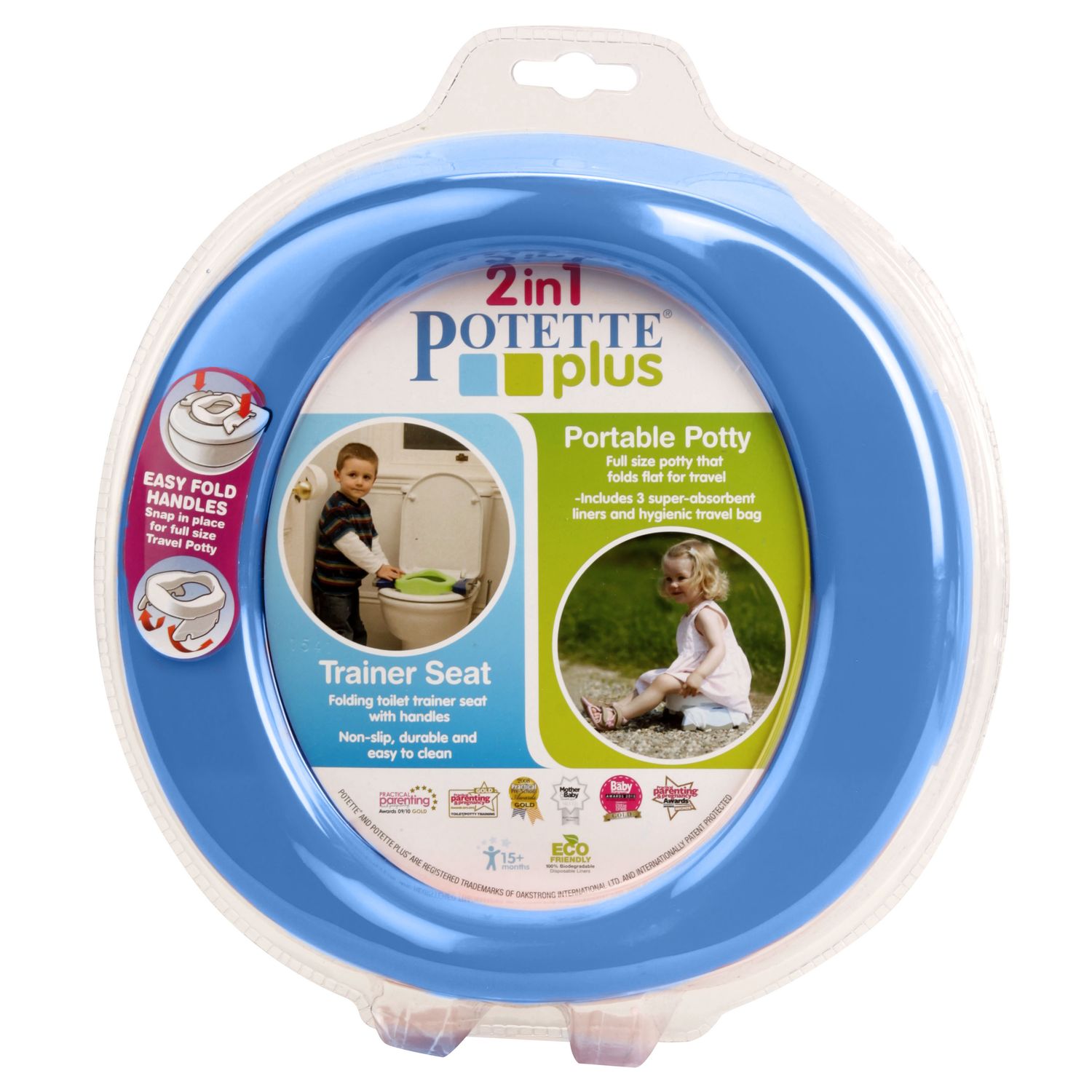 Olita Potette Plus Portabila Potette Plus, Albastra fotografia produsului