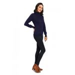 Pulover din casmir William de Faye WF893 bleumarin fotografia produsului View 3 S