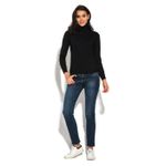 Pulover din casmir si matase William de Faye WF752 Negru fotografia produsului View 3 S