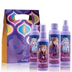 Set de ingrijire pentru copii Avon Disney Frozen, Sampon 200 ml, Gel de dus 200 ml, Spray descurcare par 200 ml, - 5907451322574 fotografia produsului
