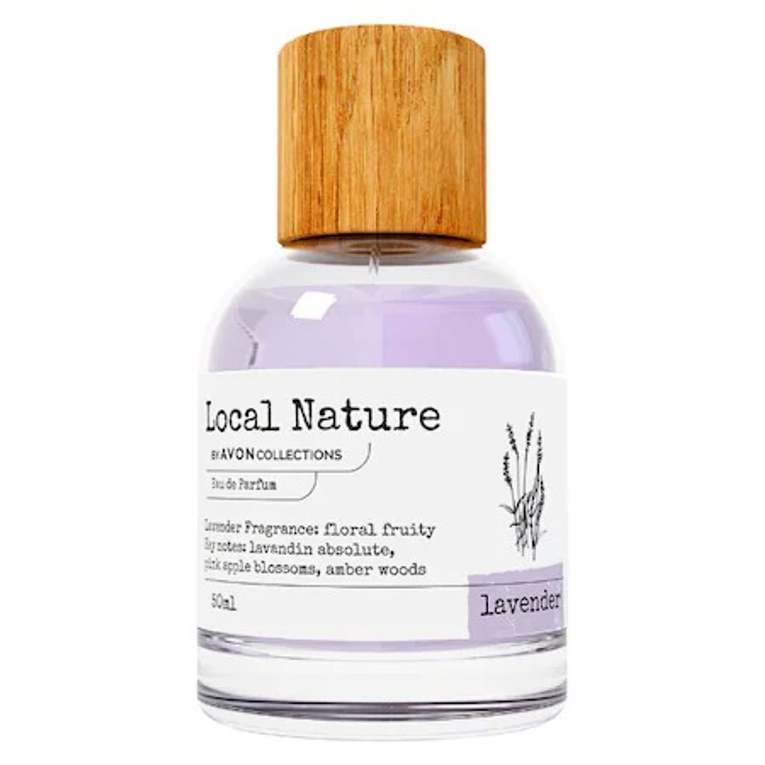 Apa de Parfum Local Nature Lavanda, Avon, 50 ml fotografia produsului