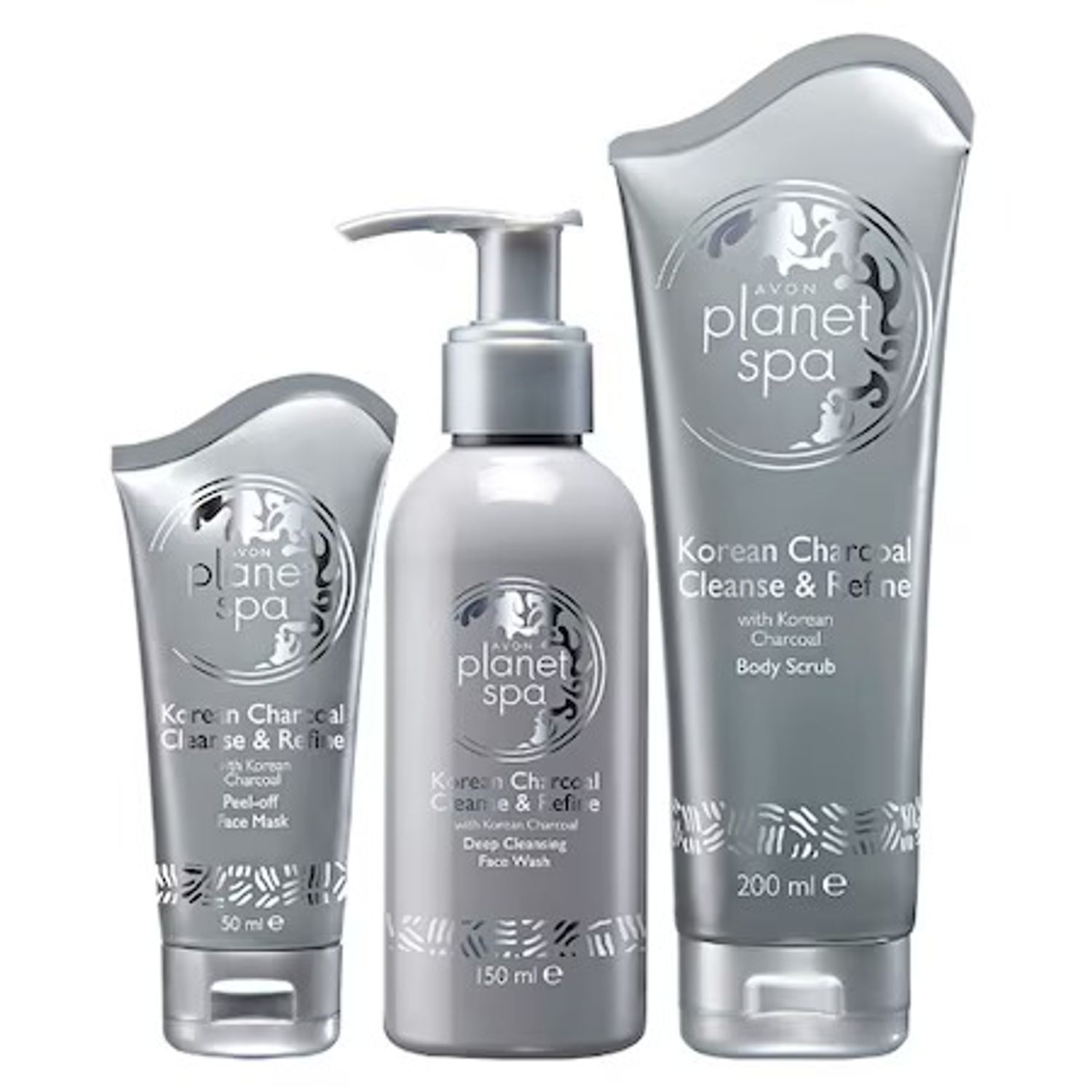 Set Planet Spa Scrub corp 200 ml, Masca fata 150ml ,masca 50 ml fotografia produsului