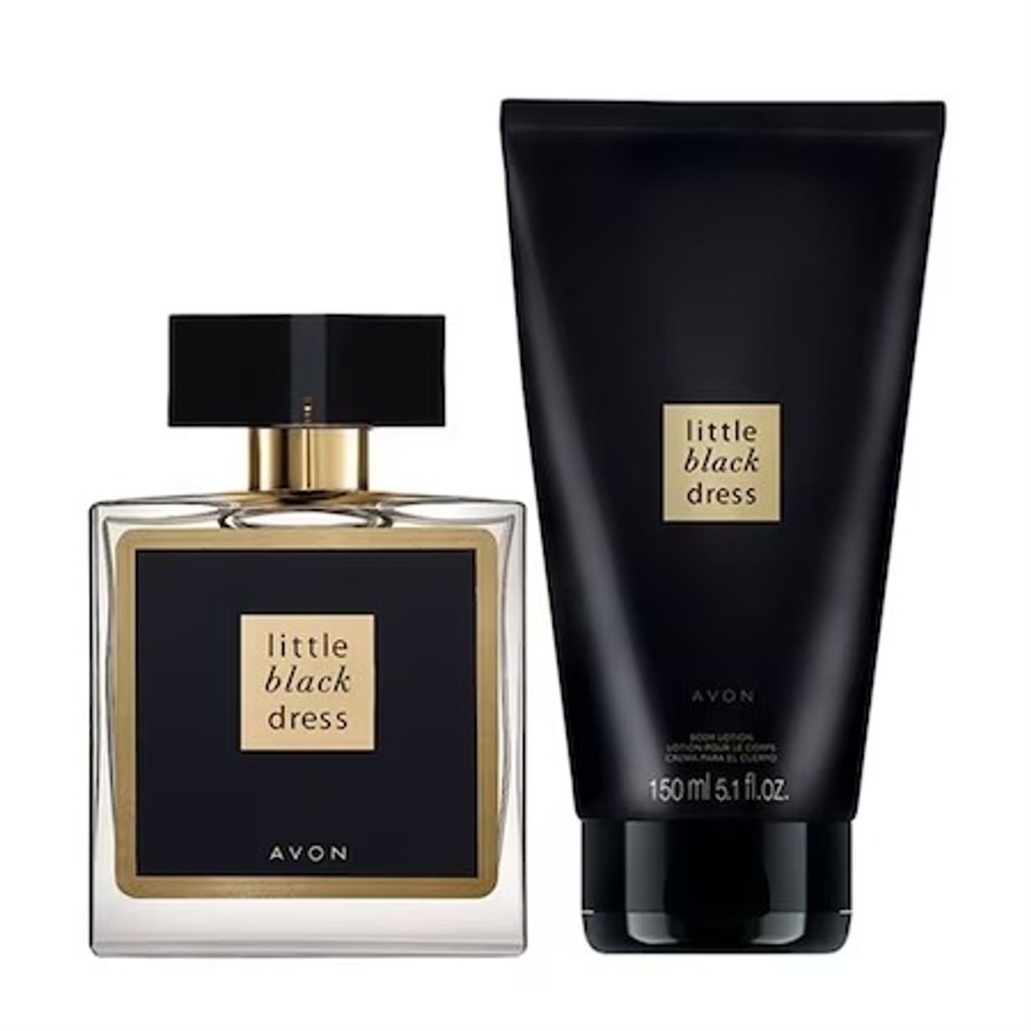 Set Little Black Ea parfum 50 ml, lotiune 150ml fotografia produsului