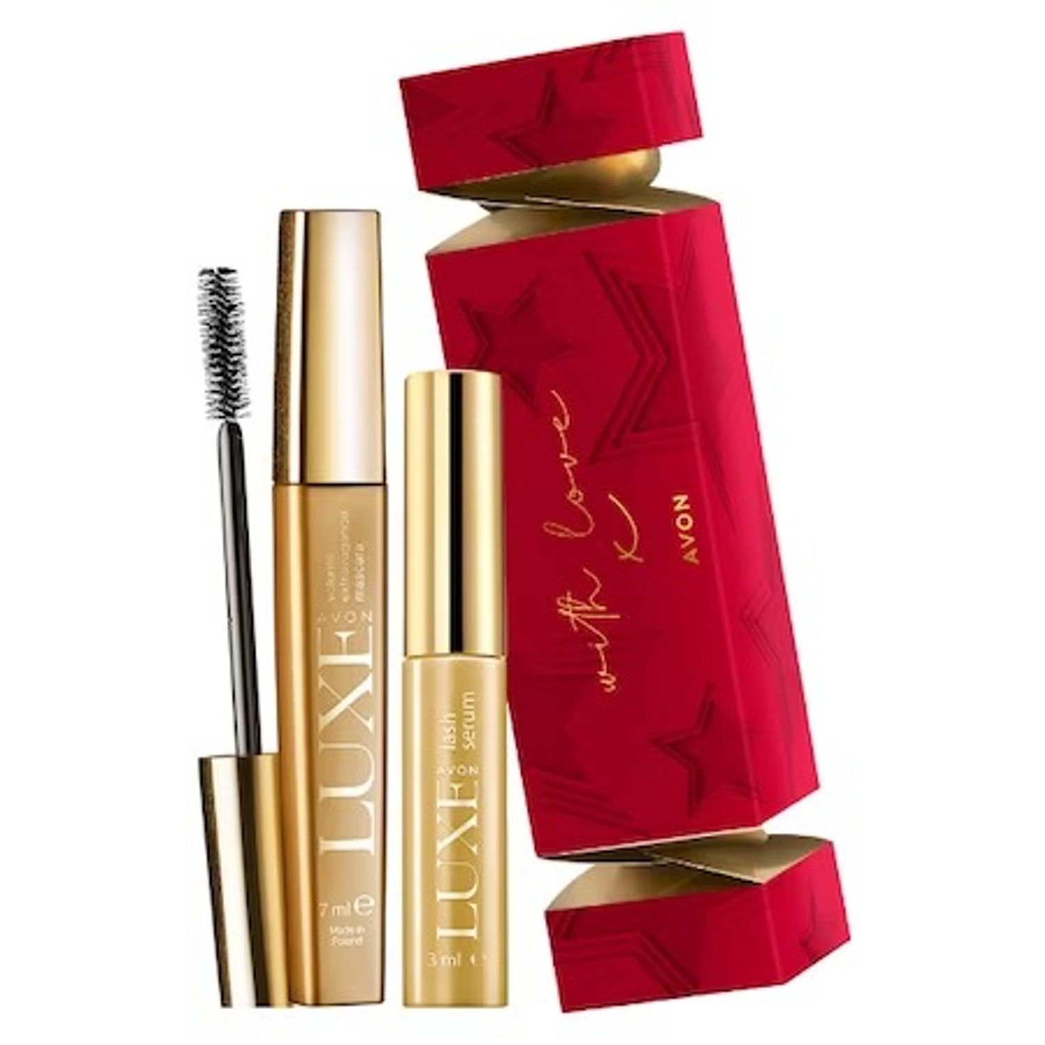 Set cadou Luxe Caviar Mascara 7 ml si ser gene 3 ml fotografia produsului