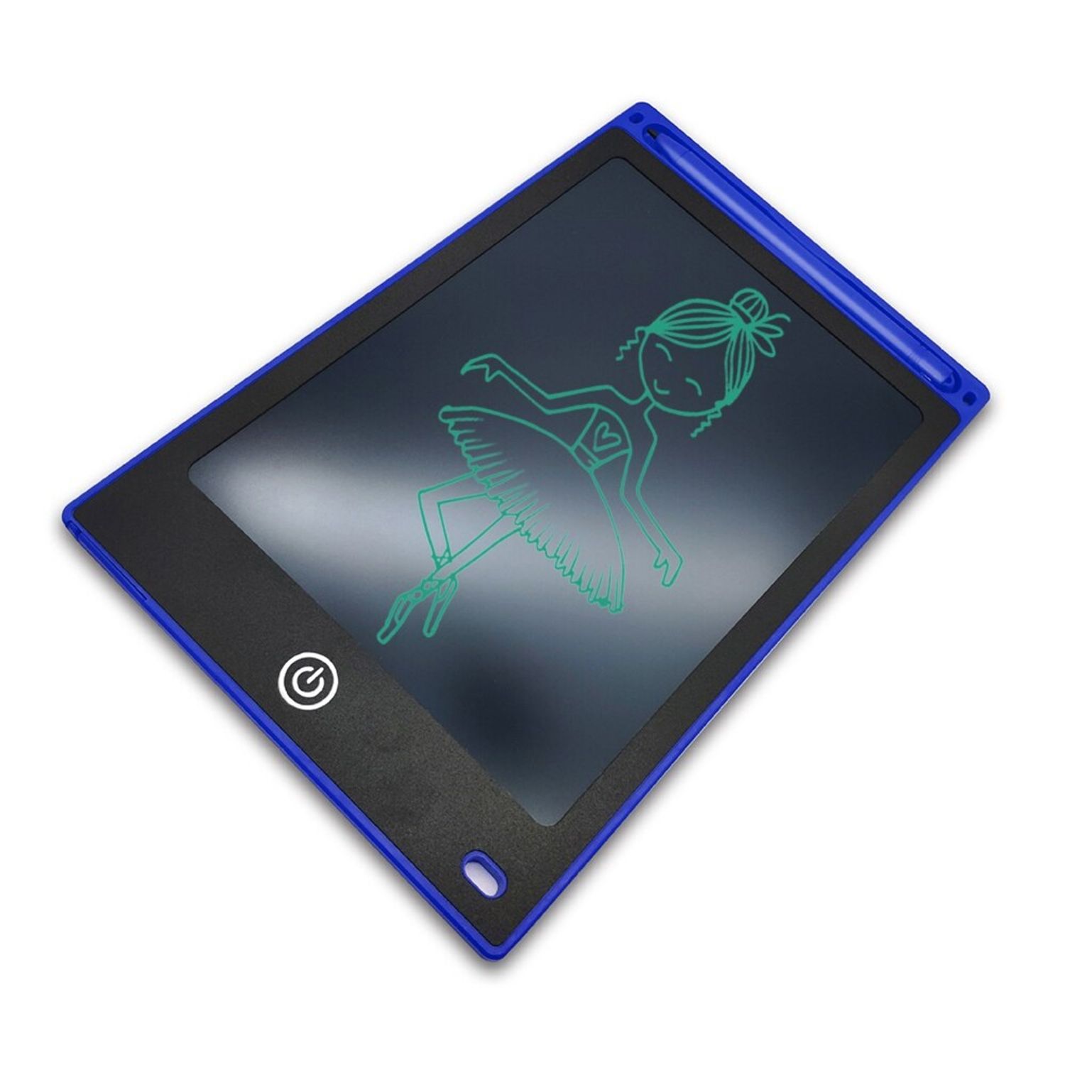 Tableta LCD de scris si desenat pentru copii, 10,5 inch, +3 ani, culoare albastra fotografia produsului