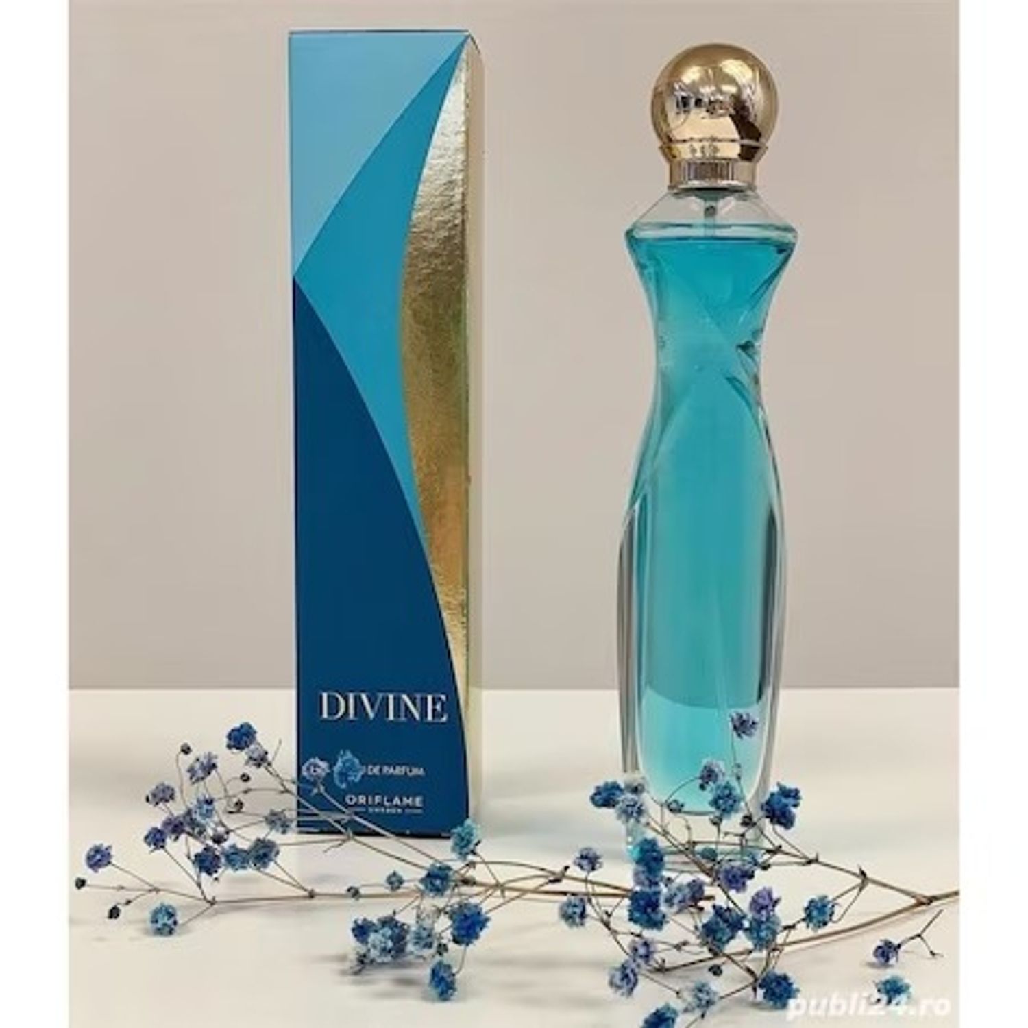 Set Divine 2 produse, Oriflame Apa de parfum 50 ml si Mini apa de parfum 8 ml fotografia produsului View 2 L