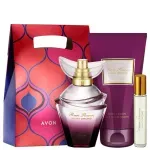 Set cadou Rare Flowers Night Orchid 3 produse SI punga cadou fotografia produsului