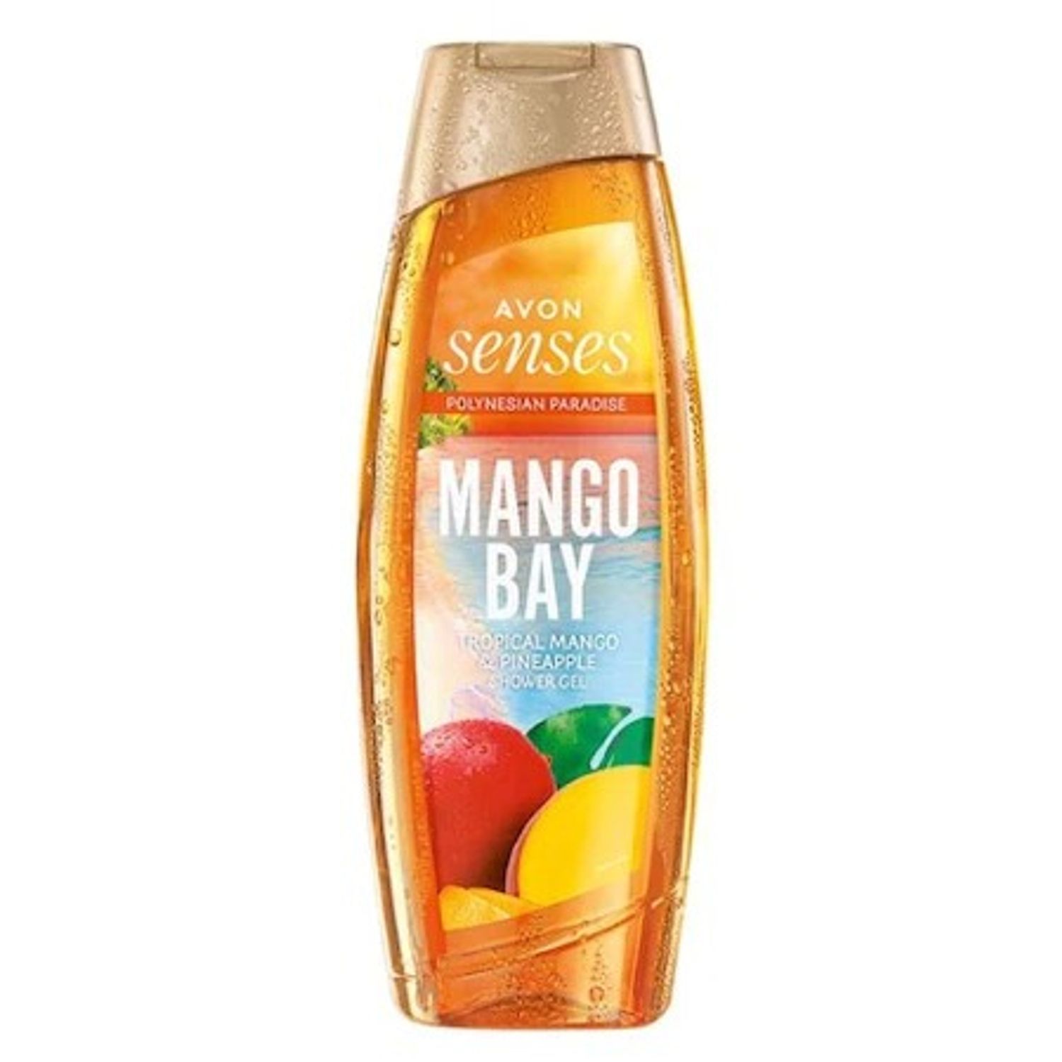 Gel de dus Avon Senses Mango Bay cu note de mango si ananas 500 ml fotografia produsului