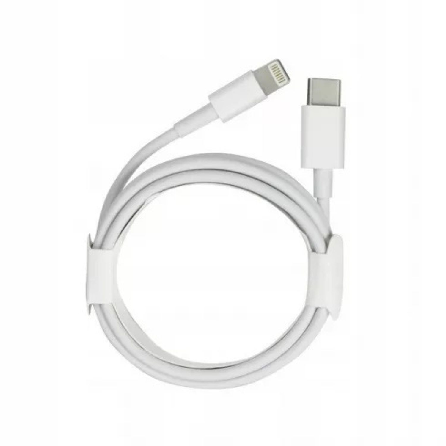 Cablu de date si incarcare Type-C to Lightning,18W, alb fotografia produsului View 3 L