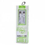 Cablu de date si incarcare Type-C to Lightning,18W, alb fotografia produsului