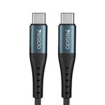 Cablu de date USB-C la USB-C PD 60W Yesido CA66, 3A, 1.2m, negru fotografia produsului View 2 S