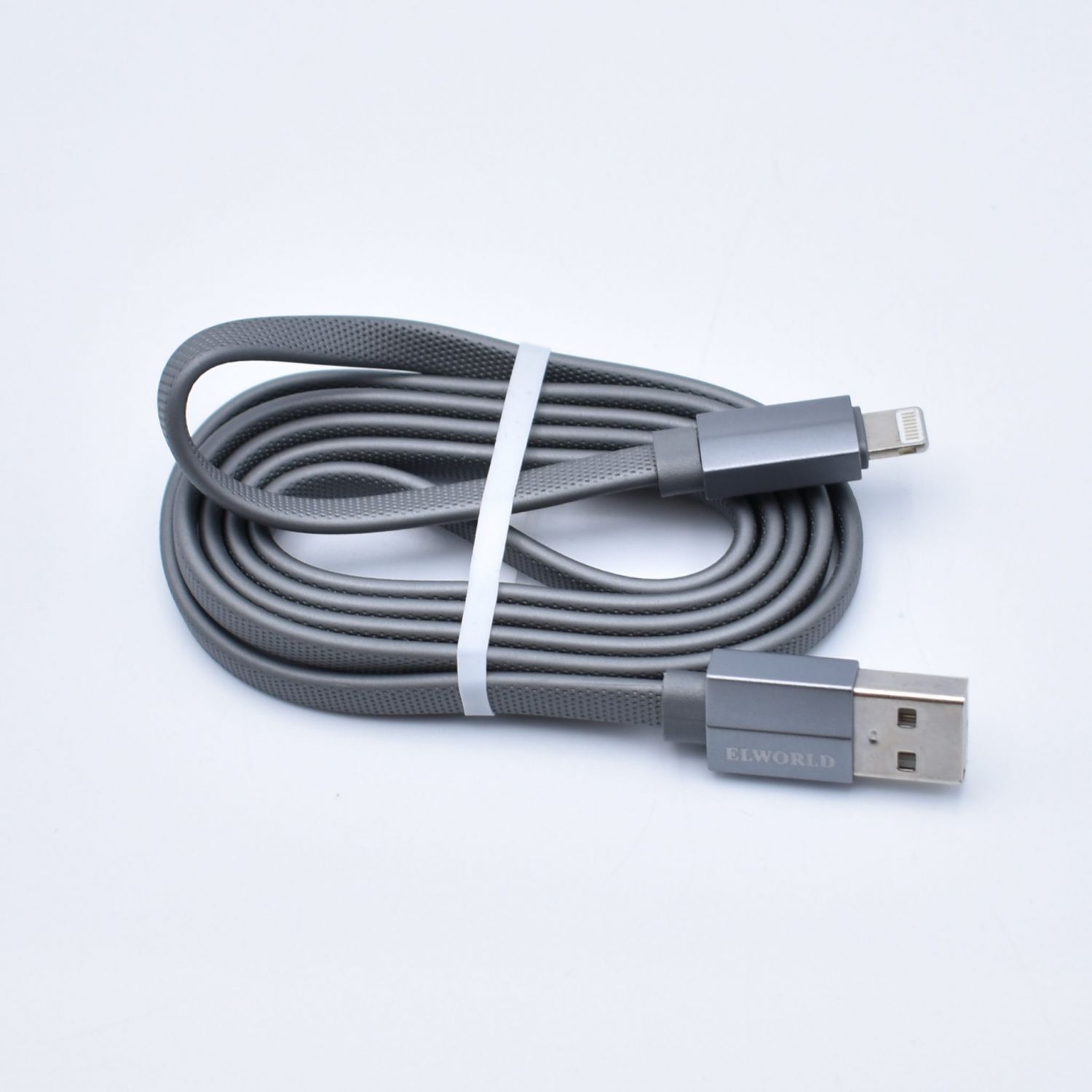 Cablu De date Si Incarcare Pentru Iphone mufa tip Lightning ,Fast Charging, 3.4A , culoare Silver fotografia produsului View 2 L
