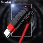 Cablu date si incarcare fish charge 2.4 A micro usb de 1 metru lungime rosu fotografia produsului View 3 S