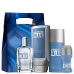 Set Individual Blue pentru EL, Apa de toaleta + Gel de dus + Roll-on fotografia produsului