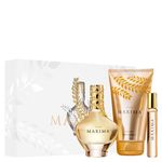 Cutie cadou Maxima for Her- Apa de parfum 50 ml, Lotiune de corp 150 ml si Mini apa de parfum 10 ml fotografia produsului