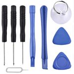 Set 9 piese, scule service pentru telefoane si tablete, include cheita SIM fotografia produsului