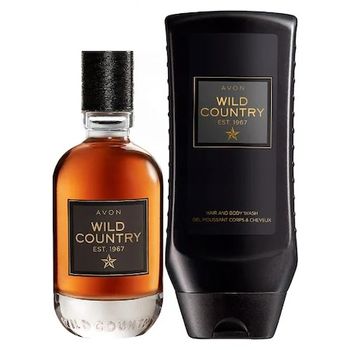 Set Wild Country Parfum 75 Ml , Gel Dus 250 Ml
